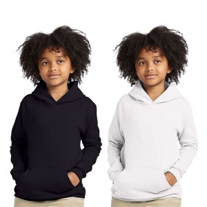 EG PRO Youth Girl Hoodies Pullover Hooded Sweatshirts - 2 Pack - 1 of 3