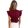 Women's Kirby Babydoll Top - day + moon - 2 of 4