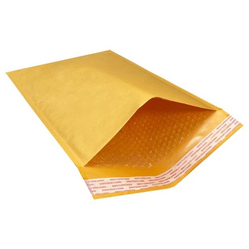 UOFFICE 400 Kraft Bubble Mailers 12.5x19" - #6 Self-Seal Padded Envelopes - image 1 of 4