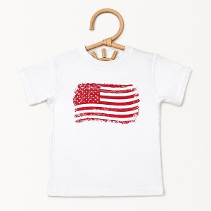 The Juniper Shop USA Flag Toddler Short Sleeve Tee - 1 of 2
