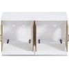 Coucheta 45" Double TV Stand Cabinet with Sisal Doors - Wooden Cat Furniture Enclosure for 2 Cats, Hidden Litter Box TV Stand - 4 of 4