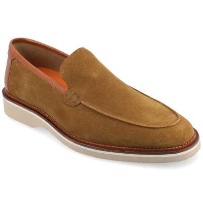 Thomas & Vine Mens Gaylon Slip-on Moc Toe Loafer