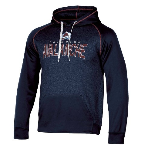 Nhl Colorado Avalanche Men's Hooded Sweatshirt With Lace : Target