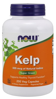 Now Foods Kelp 325mcg - 250 Capsule : Target