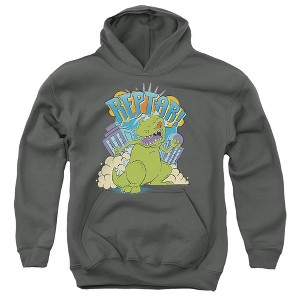 Boys’ Rugrats Reptar Stomp Hooded Sweatshirt - 1 of 4