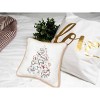 C&F Home 10" x 10" Puppy Dog Christmas Tree Small/Petite Accent Throw Pillow - 4 of 4