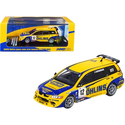 Mitsubishi Lancer Evolution IX Wagon (RHD) #12 Super Taikyu Series 13th Tokachi 24H Race 2006 1/64 Diecast Model by Inno Models
