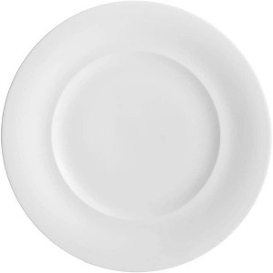 Nambé MT0861 Skye Bone China Accent Plate, White - 1 of 4