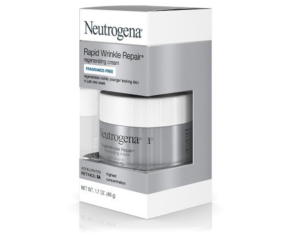 Neutrogena Rapid  Repair Hyaluronic  & Retinol Face Cream - 1.7oz