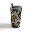 Marta Barragan Camarasa Animal print dark jungle Travel Mug 20 oz Stainless Steel Travel Mug - Deny Designs - 3 of 4