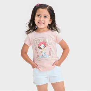Toddler Girls' Jessie Short Sleeve Graphic T-Shirt - Rose Pink - 1 of 4
