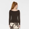 Women's Slim Fit Long Sleeve Keyhole T-Shirt - Wild Fable™ - 3 of 4