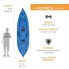 Lifetime Tamarack 100 Sit-On-Top Kayak (Paddle Included) Dragonfly Blue (91129) - 2 of 4