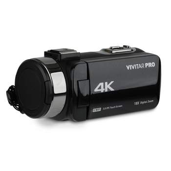Vivitar 4K Wi-Fi Video HD Camcorder with 18x Digital Zoom and 3” IPS Touchscreen