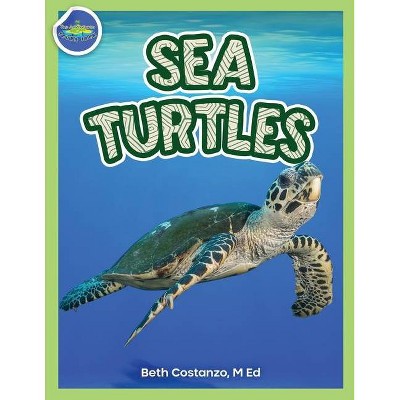 Sea Turtles Activity Workbook ages 4-8 - by  Beth Costanzo (Paperback)