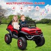 Ride On Truck Car for Kids, 2 Seater 24V  Licensed Mercedes Benz, Toddles Electric Car, Ride On Toy with Led Lights, USB&Music - 2 of 4