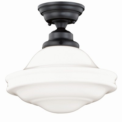 Vaxcel Huntley 1 - Light Flush Mount in  Oil Rubbed Bronze