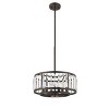 Chloe Lighting Ellie Contemporary 6 Light Rubbed Bronze Ceiling Pendant 16" Wide - 2 of 4