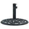 vidaXL Umbrella Base Patio Parasol Umbrella Stand Weighted Base Cast Iron - Green 15.7" x 15.7" x 12.6" - 4 of 4