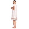 Casual Nights Women's Flowery Short Sleeve Nightgown - 2 of 4