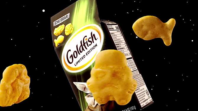 Goldfish Star Wars Mandalorian Cheddar Crackers - 6.6oz, 2 of 10, play video
