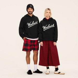 Adult Hooded Sweatshirt - Woolrich x Target Black - 1 of 4