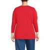 Lands' End Women's 3/4 Sleeve Cotton Supima Tunic - 2 of 3