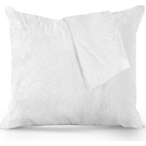 Continental Bedding Waterproof and Feather Proof Luxury Zippered Bamboo Viscose Pillow Protectors: Silky Smooth Comfort for Enhanced Sleep - 1 of 4