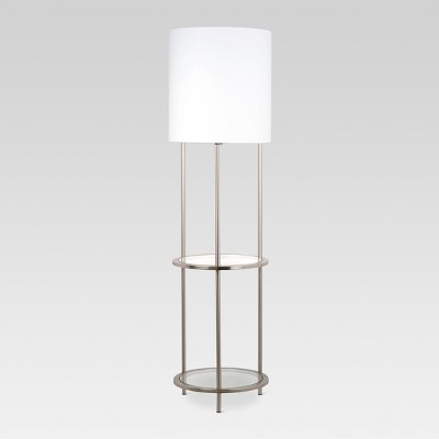 tripod lamp with shelf