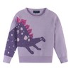 Andy & Evan  Kids  Girls Dino Sweater Set - 4 of 4
