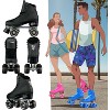 Crazy Skates Retro Roller Skates - Classic Style Quad Skates For Women And Girls - 3 of 4