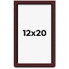 PosterPalooza | Shadow Box 1.5" Depth Brown Picture Frame - UV Acrylic, Backing, Hanging Hardware - 2 of 4