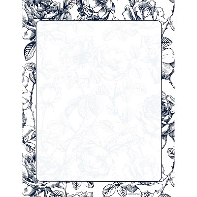 Great Papers! French Rose Letterhead 8.5