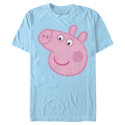 Men's Peppa Pig Large Face T-Shirt