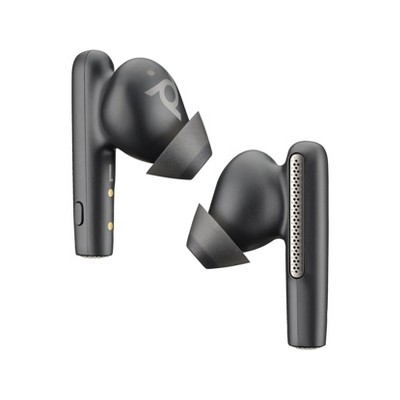Poly Voyager Free 60 UC Carbon Black Earbuds, BT700 USB A adapter, Basic Charge Case