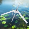 VEVOR Lake Weed Cutter, Pond Aquatic Plant Cutting Tool with 48 in Max. Cut Width, Sharp and Heavy-Duty Steel Blades, with 30 ft Throw Rope,Silver - 2 of 4