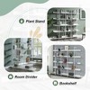 Runesay 5 Tier Bookcase Home Office Open Bookshelf, Vintage Industrial Style Shelf with Metal Frame - 4 of 4