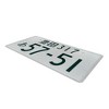 MaseiKar Japan License Plate Tag "Toyoda 317  57-51" For Motocycle Bike Cycle Deco 13"x6" - 2 of 4