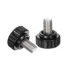 Unique Bargains Plastic Threaded Bolt Knurled Clamping Knob Thumb Screws 6 Pcs - 3 of 4