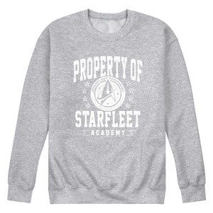 Men's - Star Trek - Property of Starfleet Graphic Fleece Sweatshirt - 1 of 4