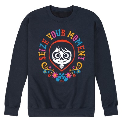 Men's Coco Seize Your Moment Graphic Fleece Sweatshirt - Navy - Small