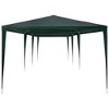 vidaXL Outdoor Party Tent - PE Green, UV and Water Resistant, Steel Frame, Perfect for Celebrations, Garden Gazebo, Easy Assemble, 9.8' x 29.5 - 3 of 4