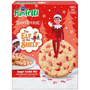 Pillsbury Elf On The Shelf Candy Cane Cookie - 15oz - 1 of 4