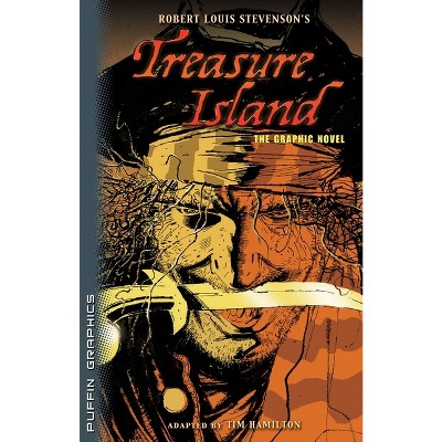 Treasure Island - (Puffin Graphics) by  Robert Louis Stevenson (Paperback)