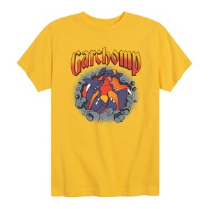 Boys' - Pokémon - Garchomp Rocks Short Sleeve Graphic T-Shirt - 1 of 4