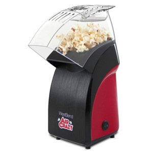West Bend Air Crazy Popcorn Maker Machine, Red