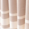 Olive & Linen Waffle Shower Curtain - 3 of 4