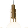 ALOADECOR Modern Glam Glass Globe Bubble Chandelier Sputnik  Hand Blown Glass Pendant Light For Living Room - 4 of 4