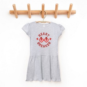 The Juniper Shop Heart Breaker Sunglasses Toddler Graphic Dress - 1 of 3