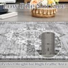 COZONY Vintage Medallion Washable Rug, Non-Slip Low Pile Thin Area Carpet for Living Room Bedroom Office - 2 of 4
